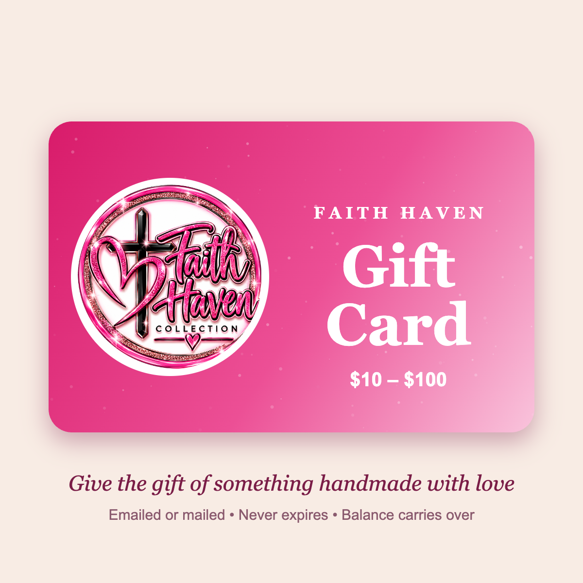 Faith Haven Gift Card