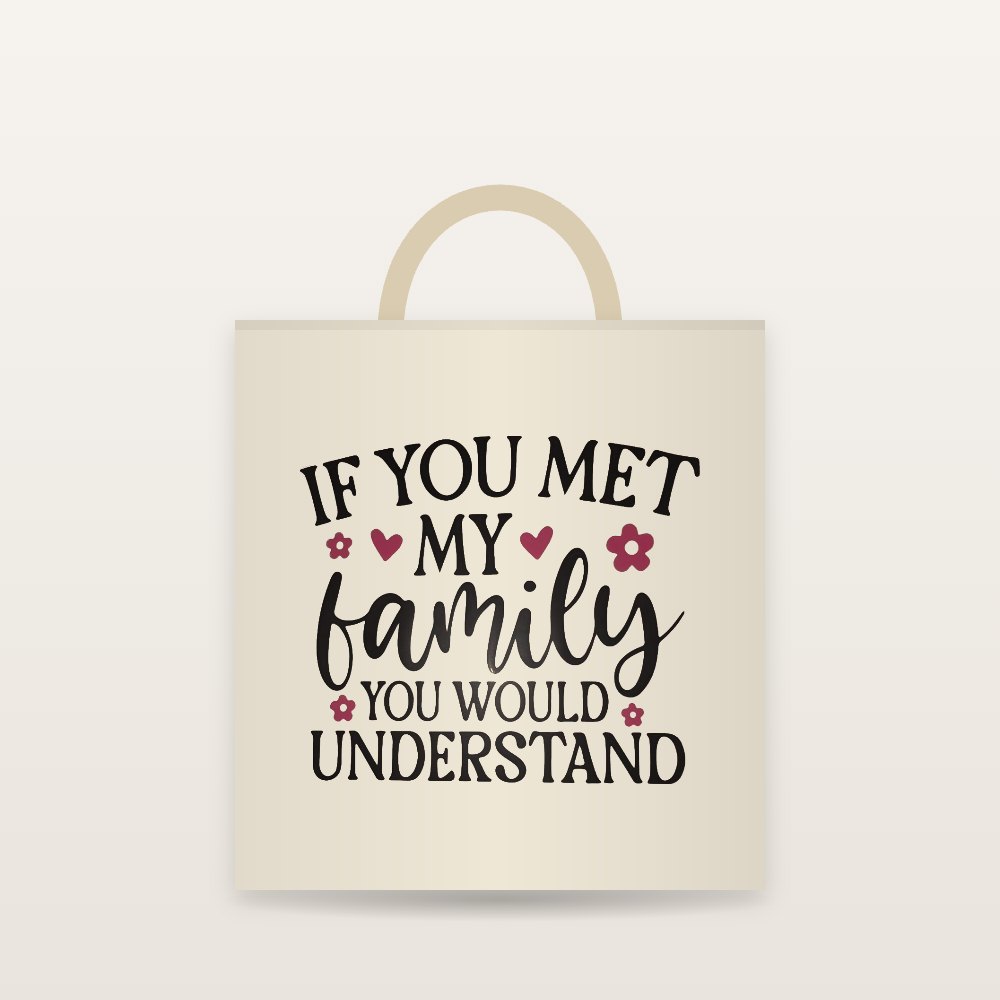 If You Met My Family 2-Pack Car Coasters