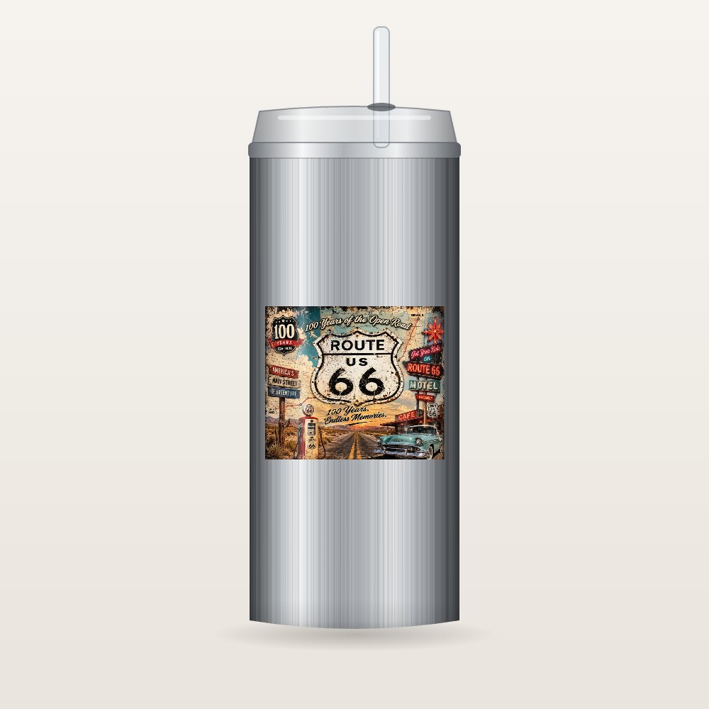 Route 66 Get Your Kicks Tumblers