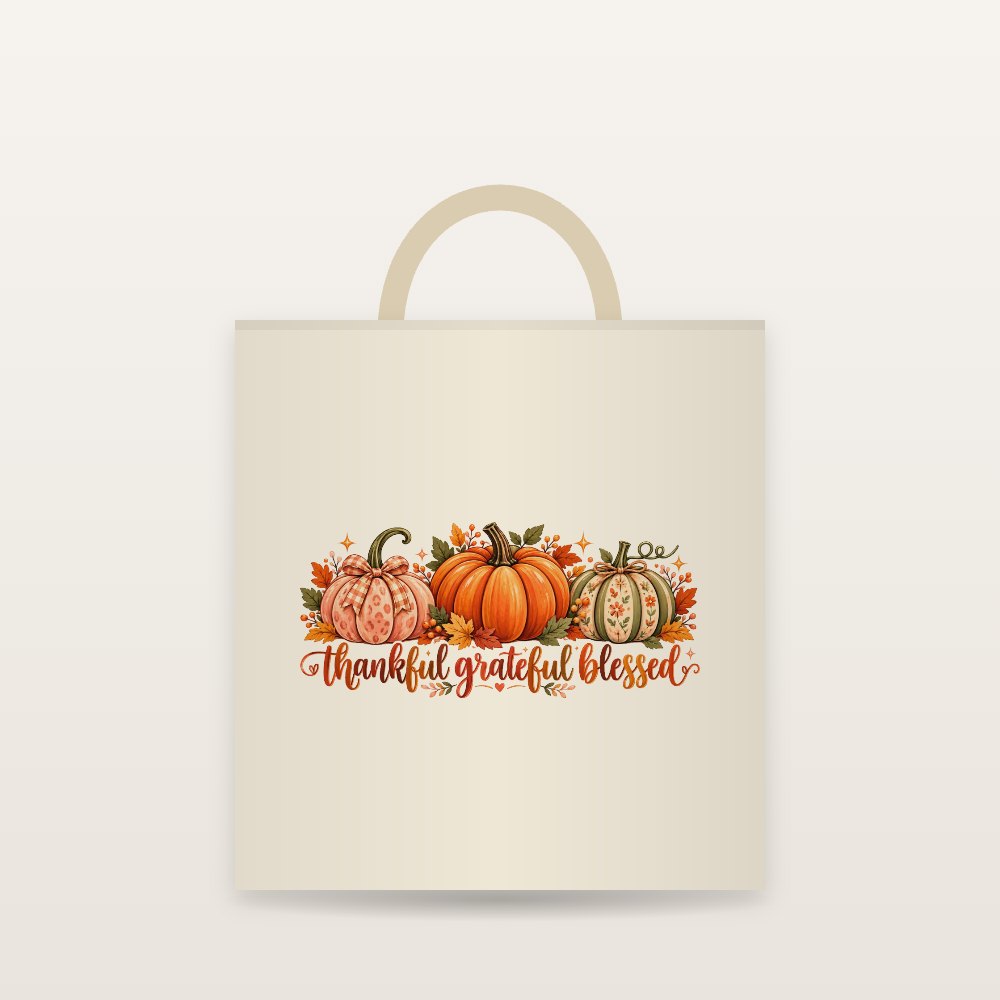 Thankful Grateful Blessed Pumpkins – Home & Accessories