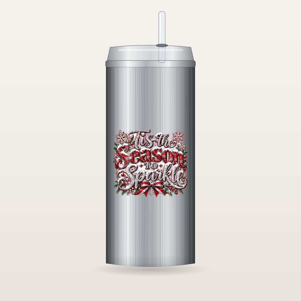Tis the Season to Sparkle – Koozies & Drinkware