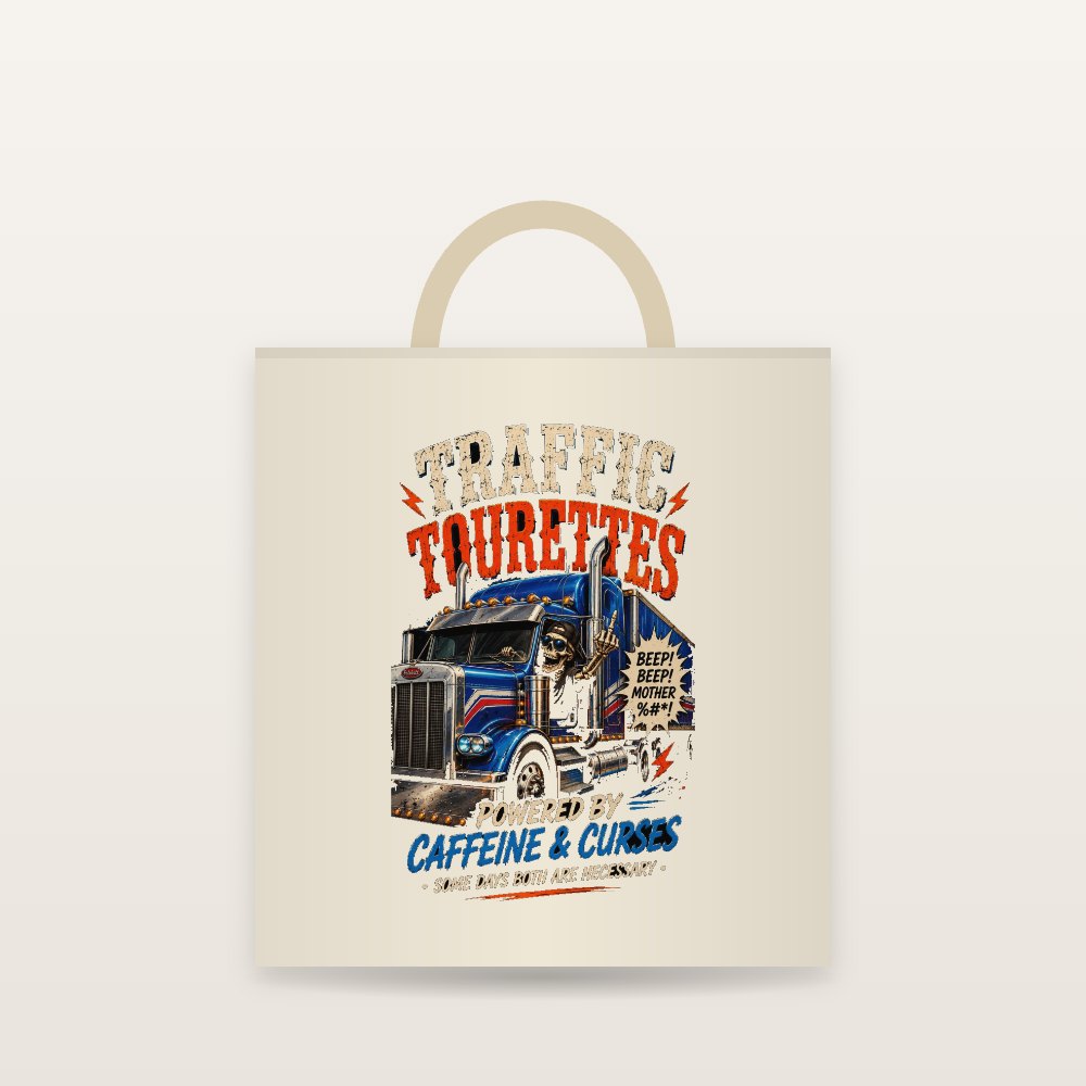 Traffic Tourettes 2-Pack Car Coasters
