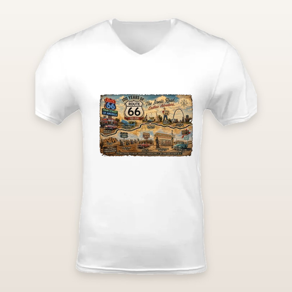 Route 66 Iconic Road T-Shirts